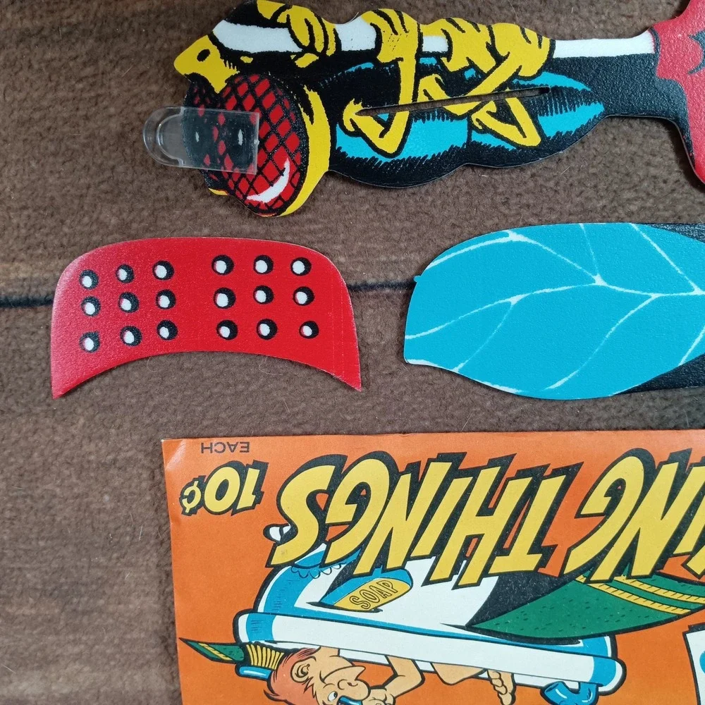 Vintage‎ Topps Flying Things New Series Complete Unused Set Rare NOS